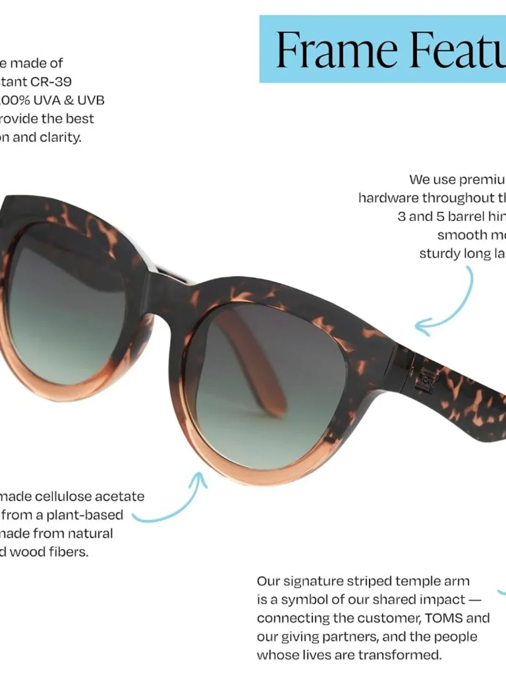 Women's Florentin Round Sunglasses - Stylish UV Protection in Blonde Tort Design
